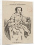 Maria Spezia as Violetta in Opera La Traviata by Giuseppe Verdi, 1856 by Anonymous
