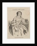 Maria Spezia as Violetta in Opera La Traviata by Giuseppe Verdi, 1856 by Anonymous