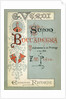 Cover to the first edition of the Libretto of opera Simon Boccanegra by Giuseppe Verdi, 1881 by Anonymous