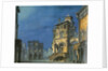 Set design for opera Simon Boccanegra by Giuseppe Verdi, 1881 by Anonymous
