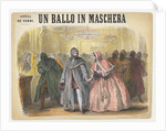 Opera Un Ballo in maschera by Giuseppe Verdi, Paris, Théâtre Italien, 1861 by Anonymous