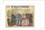 Opera Un Ballo in maschera by Giuseppe Verdi, Paris, Théâtre Italien, 1861 by Anonymous