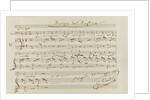 Musical quotation from La forza del destino, St Agata, 28 May 1869, 1869 by Anonymous