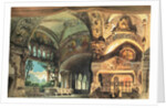 Set design for the Opera Don Carlos by Giuseppe Verdi. Milano, Teatro alla Scala, 1.10.1884, 1884 by Anonymous