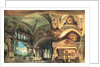 Set design for the Opera Don Carlos by Giuseppe Verdi. Milano, Teatro alla Scala, 1.10.1884, 1884 by Anonymous