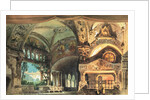Set design for the Opera Don Carlos by Giuseppe Verdi. Milano, Teatro alla Scala, 1.10.1884, 1884 by Anonymous