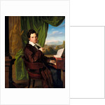 Portrait of the composer Heinrich Maria Schmidt, 1835 by Anonymous