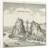 Wildenstein castle. Topographia Sueaviae, 1643 by Anonymous