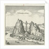 Wildenstein castle. Topographia Sueaviae, 1643 by Anonymous