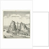 Wildenstein castle. Topographia Sueaviae, 1643 by Anonymous