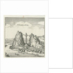 Wildenstein castle. Topographia Sueaviae, 1643 by Anonymous