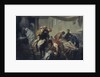 Saint Camillus de Lellis saves the sick of the Ospedale di Santo Spirito in Sassia during the floodi by Anonymous