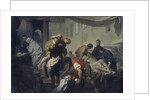 Saint Camillus de Lellis saves the sick of the Ospedale di Santo Spirito in Sassia during the floodi by Anonymous