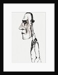 Self-caricature, Mid of 1930s by Anonymous