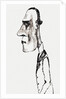 Self-caricature, Mid of 1930s by Anonymous
