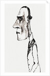 Self-caricature, Mid of 1930s by Anonymous