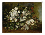 Branche de pommier en fleurs, 1872 by Anonymous