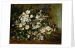 Branche de pommier en fleurs, 1872 by Anonymous