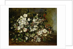 Branche de pommier en fleurs, 1872 by Anonymous