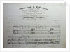Cover of the score of the opera Oberto conte di San Bonifacio by Giuseppe Verdi, 1850 by Anonymous