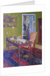 Alexander Pushkins study at the Mikhaylovskoye estate, 1950 by Anonymous