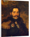 Portrait of General Count Alexander Fyodorovich Shcherbatov, 1826 by Anonymous