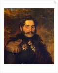 Portrait of General Count Alexander Fyodorovich Shcherbatov, 1826 by Anonymous