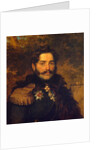 Portrait of General Count Alexander Fyodorovich Shcherbatov, 1826 by Anonymous