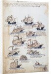 The fleet of Pedro Álvares Cabral in 1500 by Anonymous