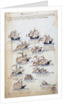 The fleet of Pedro Álvares Cabral in 1500 by Anonymous