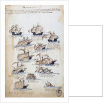 The fleet of Pedro Álvares Cabral in 1500 by Anonymous