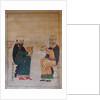 The Teaching in an Armenian primary school. Detail of a miniature from Mashtots Matenadaran, 1417 by Anonymous