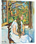 Germaine Utter at her window, 1926 by Anonymous