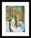 Germaine Utter at her window, 1926 by Anonymous