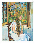 Germaine Utter at her window, 1926 by Anonymous