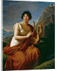 Portrait of the author Baronne Anne Louise Germaine de Staël as Corinne on Cape Misenum, by Anonymous