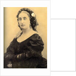 Portrait of Giuseppina Strepponi, 1877 by Anonymous