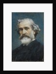 Portrait of the Composer Giuseppe Verdi, 1887 by Anonymous