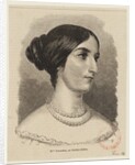 Portrait of the operatic soprano Erminia Frezzolini, 1840s by Anonymous