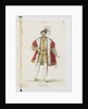 Don Carlos. Costume design for the opera Ernani by Giuseppe Verdi, 1845 by Anonymous