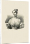 Portrait of the opera soprano Sophie Löwe, c. 1840 by Anonymous