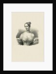 Portrait of the opera soprano Sophie Löwe, c. 1840 by Anonymous