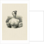 Portrait of the opera soprano Sophie Löwe, c. 1840 by Anonymous