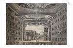 Teatro La Fenice in Venice, 1829 by Anonymous