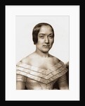 Portrait of the operatic soprano Marianna Barbieri-Nini, the first Lucrezia in I Due Fo by Anonymous