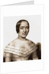 Portrait of the operatic soprano Marianna Barbieri-Nini, the first Lucrezia in I Due Fo by Anonymous