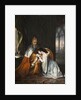 Lucrezia begging her father in law Doge Francesco Foscari to interfere in favor of her husband Jacop by Anonymous