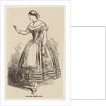 Portrait of the operatic soprano Erminia Frezzolini, Mid of the 19th cen by Anonymous