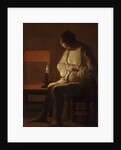 Woman Catching Fleas, ca 1638 by Anonymous