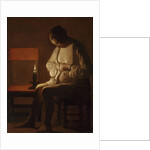 Woman Catching Fleas, ca 1638 by Anonymous